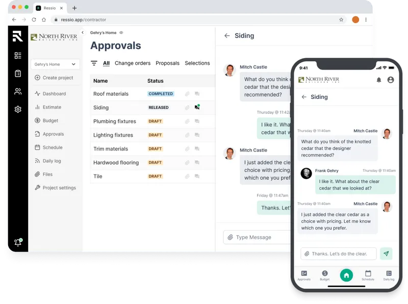 screenshot of Ressio Software